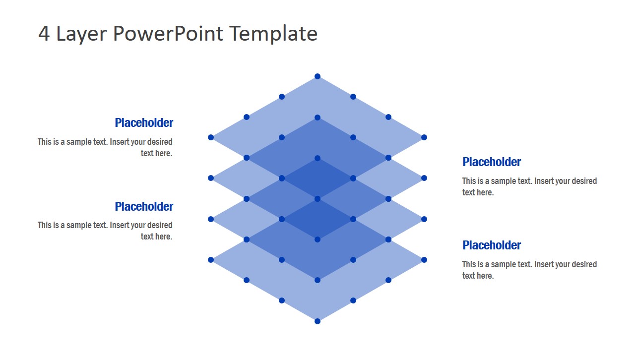 4 Arrows Square PowerPoint Template - SlideModel