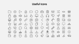 84 Clipart Infographic Icons Slide