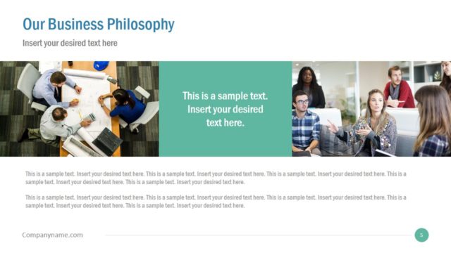 Professional Business Presentation Slide
