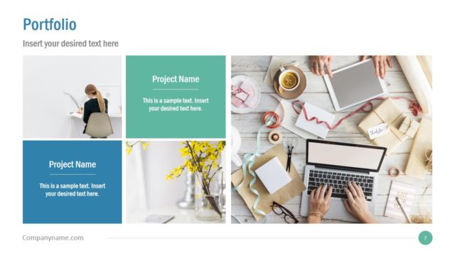 Creative Photo Collage Art PowerPoint