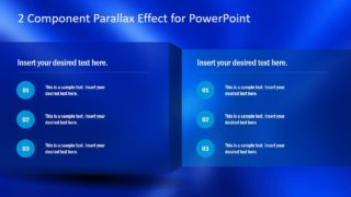 Parallax Effects Bullet List Points