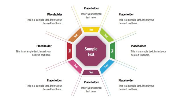 8 Step Octagonal Concept PowerPoint Template
