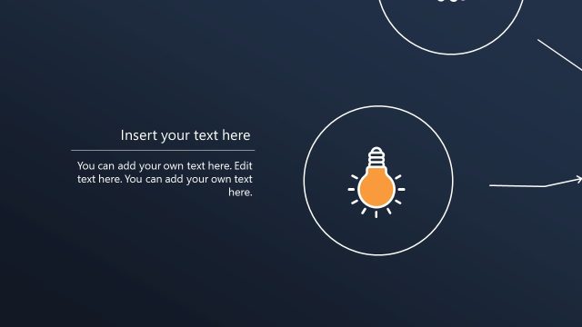 6-Step Head Diagram Morph PPT Template
