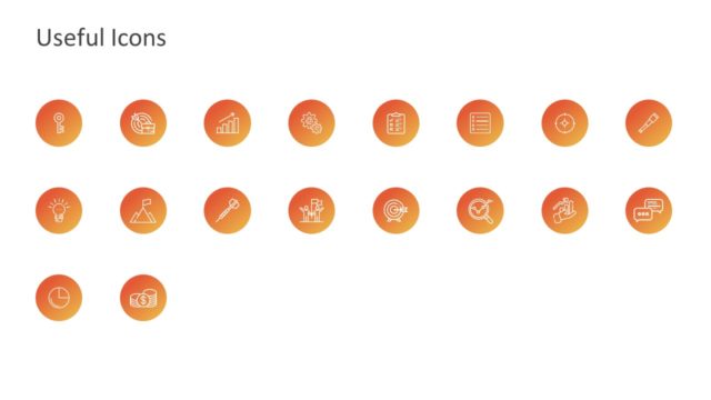 Useful Icons PowerPoint Slide OKR