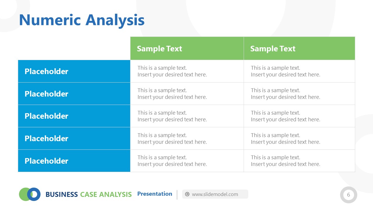 Business Case Analysis PowerPoint Template - SlideModel