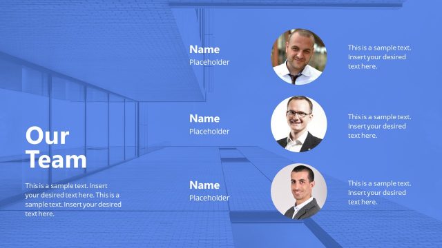 Team Profile Emerge PowerPoint