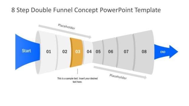 3 Step of PowerPoint Funnel Diagram