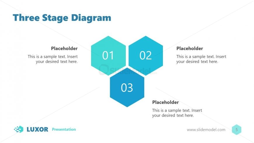 Three Diagrams Infographic Presentation Template