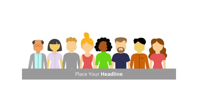 Vector Base Silhouette Diversity Templates