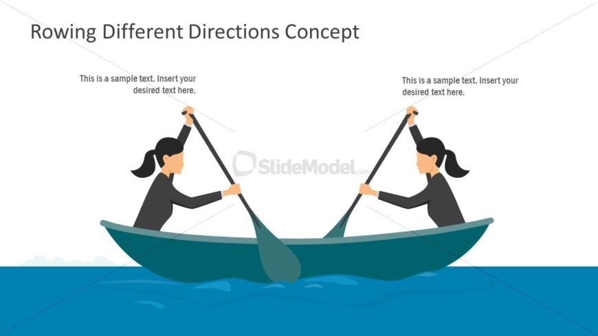 Slide of Rowing Opposite Direction