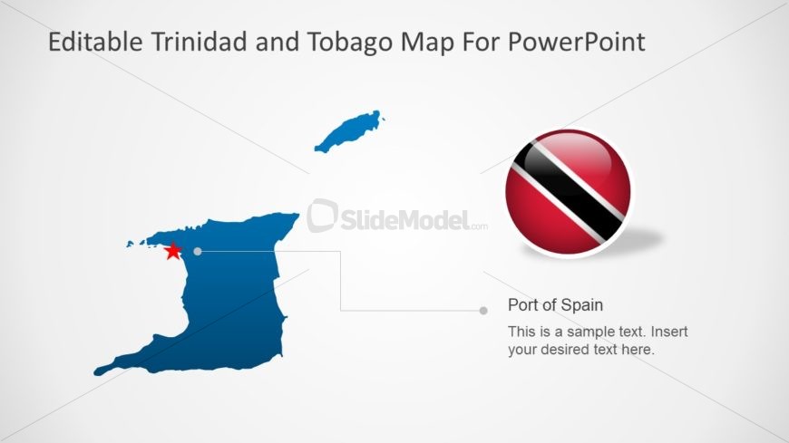 Presentation of Trinidad and Tobago Map
