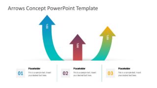 Infographic PowerPoint Arrow Concept