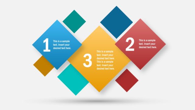 Multi Rhombus Concept PowerPoint Template