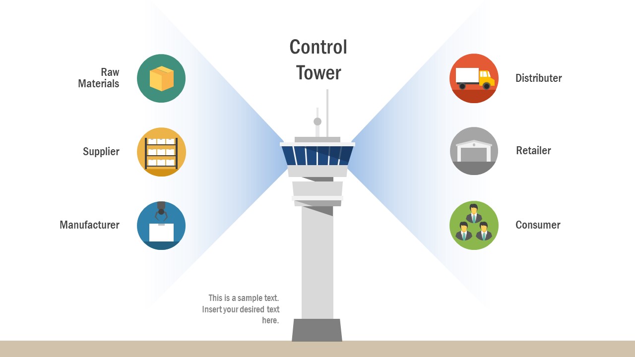Management Concept Control Tower
