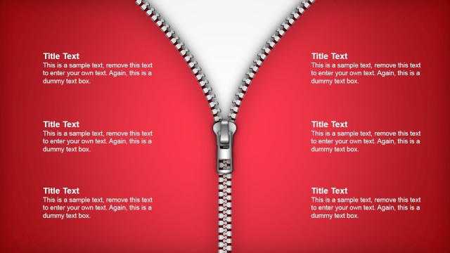 Vertical Tiles Reveal Background Zipper Shapes Opening