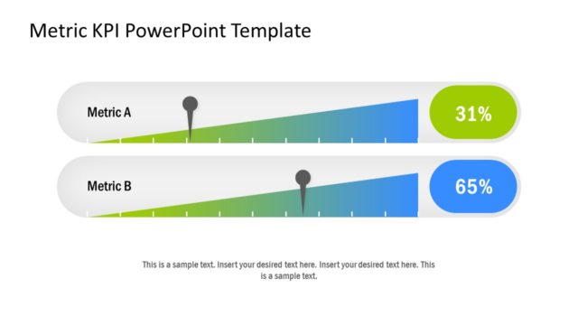 Metric KPI PowerPoint Template