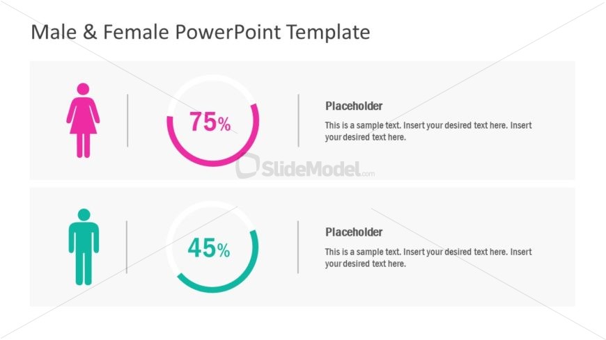 Infographic Comparison PowerPoint Chart