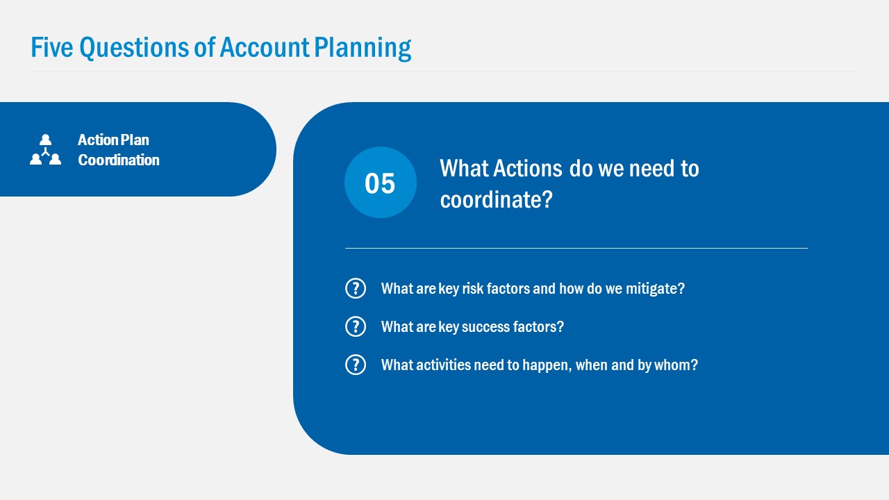 PPT Action Plan Accounts Plan