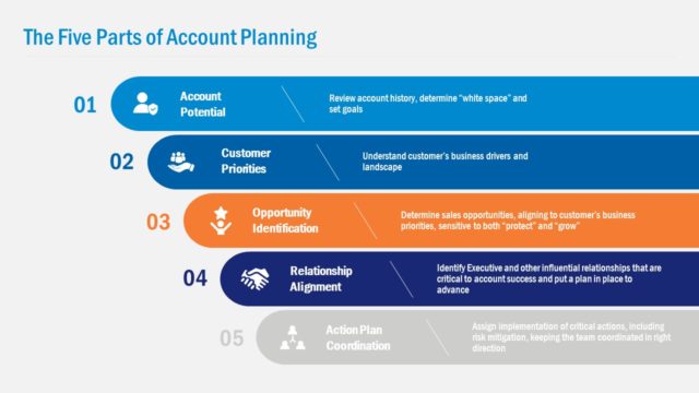 5 Questions of Account Plan PPT