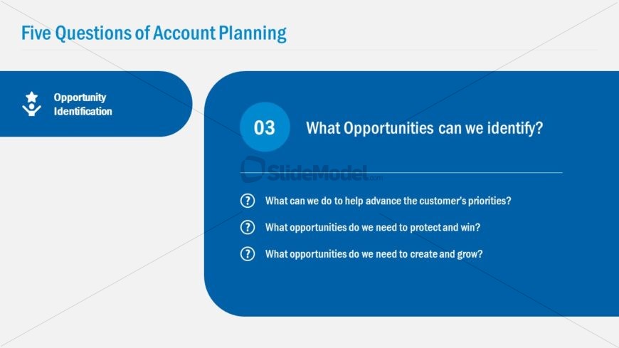 Account Plan Opportunity Identification Template