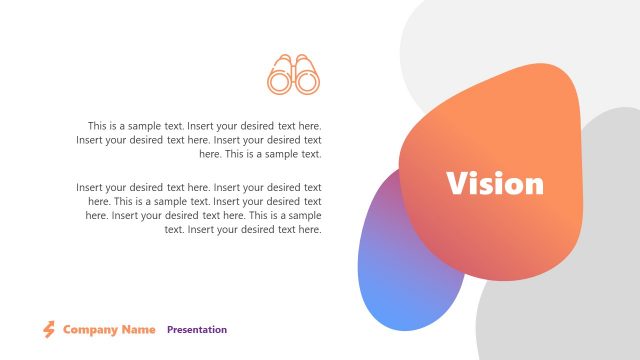 Fluid Layouts Backgrounds Template – Vision Slide