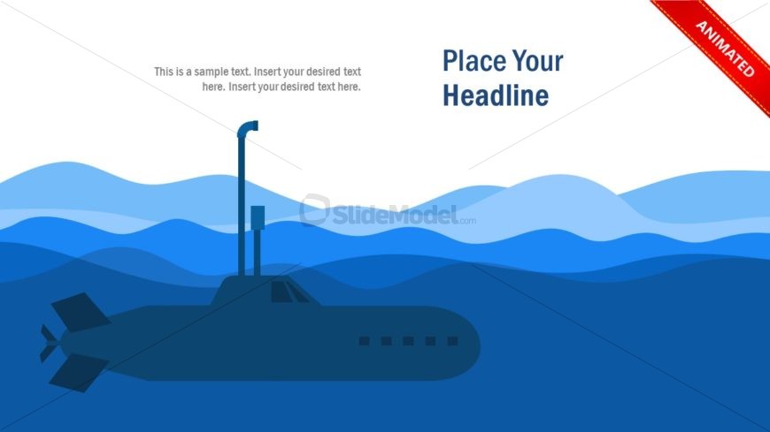 Animated Periscope of Submarine PowerPoint