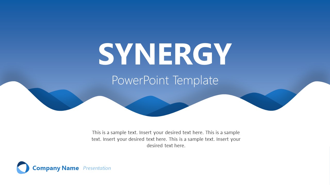 Mẫu PowerPoint Synergy Design với các chủ đề đa dạng, các màu sắc và hình ảnh độc đáo sẽ giúp cho bất kỳ bài thuyết trình nào của bạn trở nên đáng nhớ hơn. Với mẫu này, bạn sẽ có thể trình bày ý tưởng một cách chuyên nghiệp và thu hút được sự chú ý của khán giả của mình. Tải về ngay hôm nay để cảm nhận sự tuyệt vời của mẫu PowerPoint này!