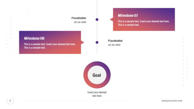 Animated Timeline of Business PowerPoint