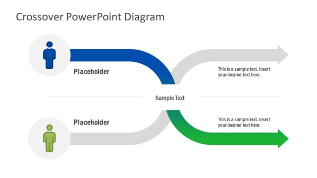 Crossover 2 Curved Arrow PPT