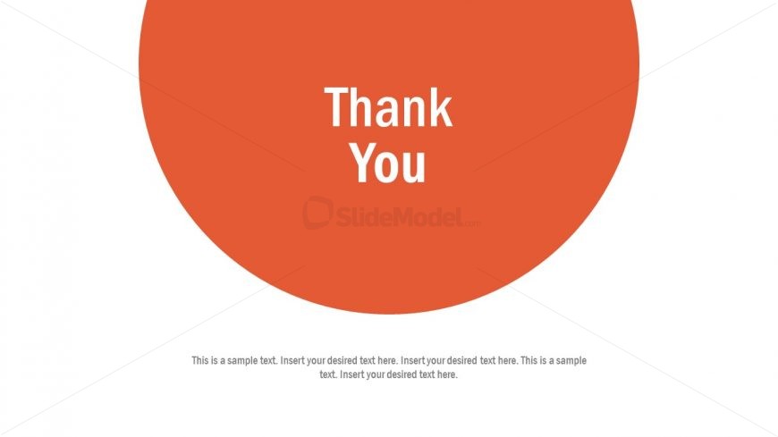 Slide Layout for Thank You