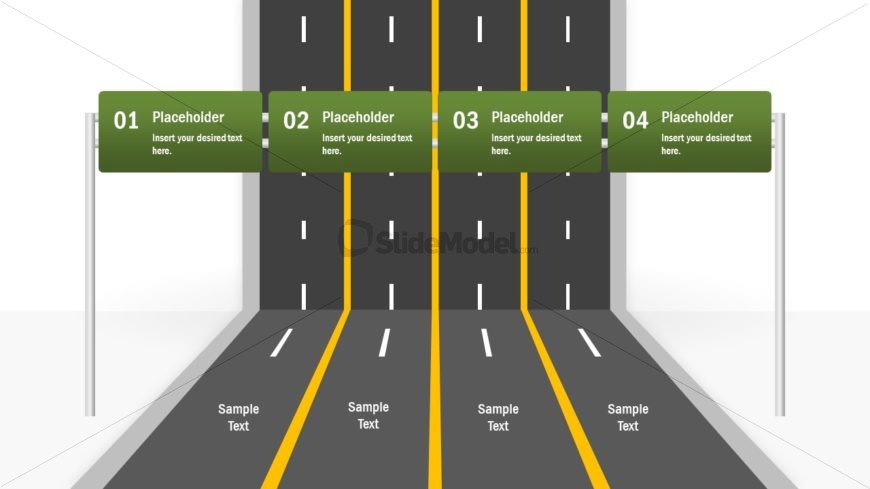 Signboard Vertical Roadmap Design