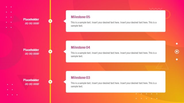 Infographic Timeline Plasma PowerPoint