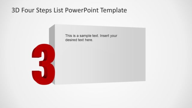 3 Step of 3D PowerPoint