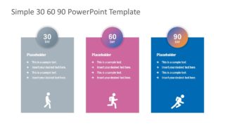 PowerPoint Diagram of 30-60-90 Days