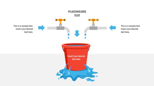 Leaky Bucket with Taps PowerPoint
