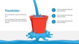 Leaky Bucket PowerPoint Design - SlideModel