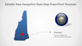 Presentation of New Hampshire Map