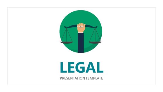 Simple Legal Slides PowerPoint Template