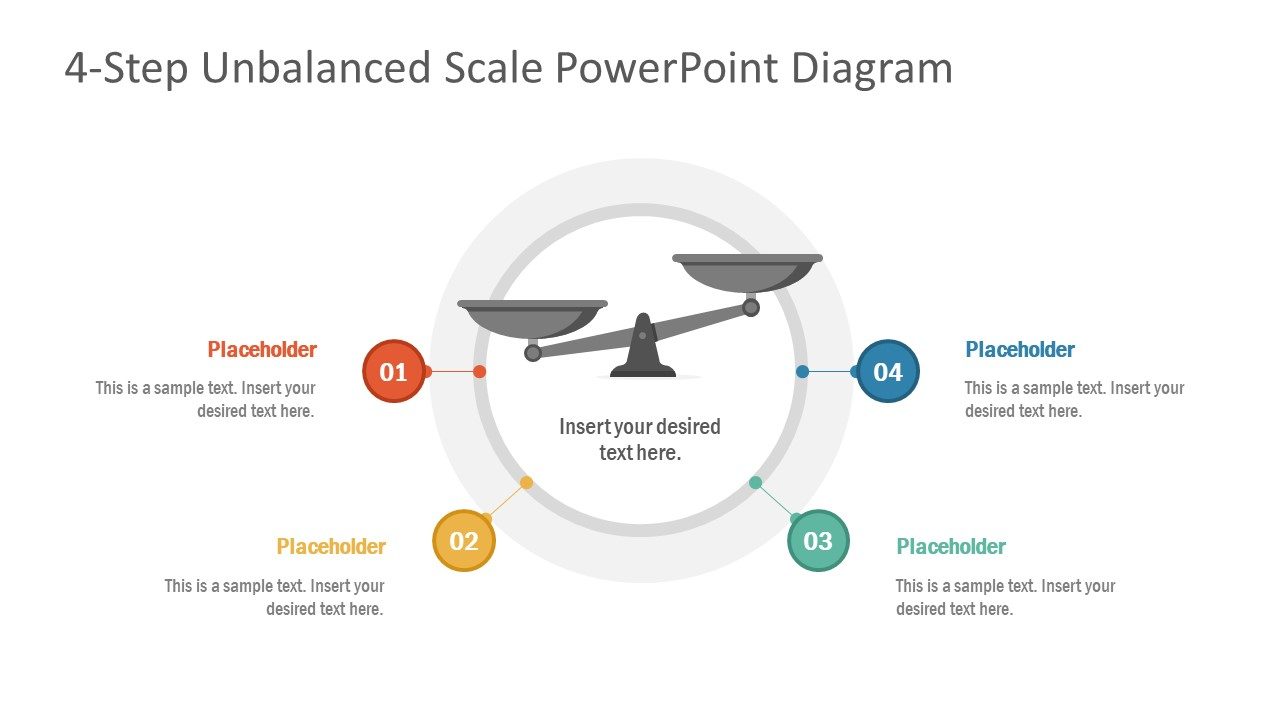 4 Steps Measuring Scale PowerPoint - SlideModel