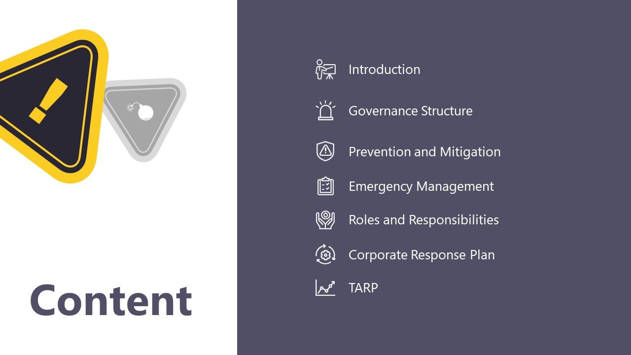 Emergency Management PowerPoint Template - SlideModel