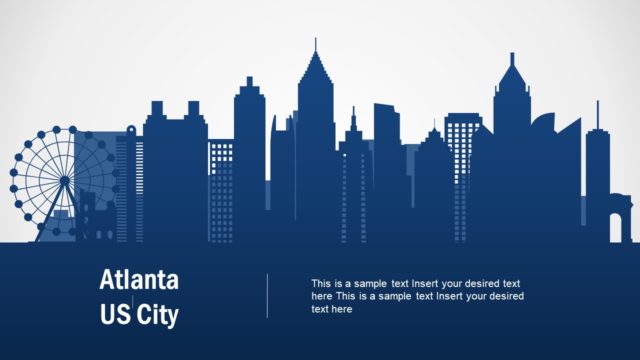 Atlanta US City PowerPoint Template