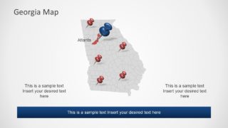 Editable Map of Atlanta 