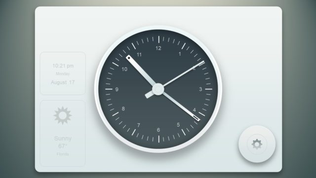 PowerPoint Timer of Analog Clock - SlideModel