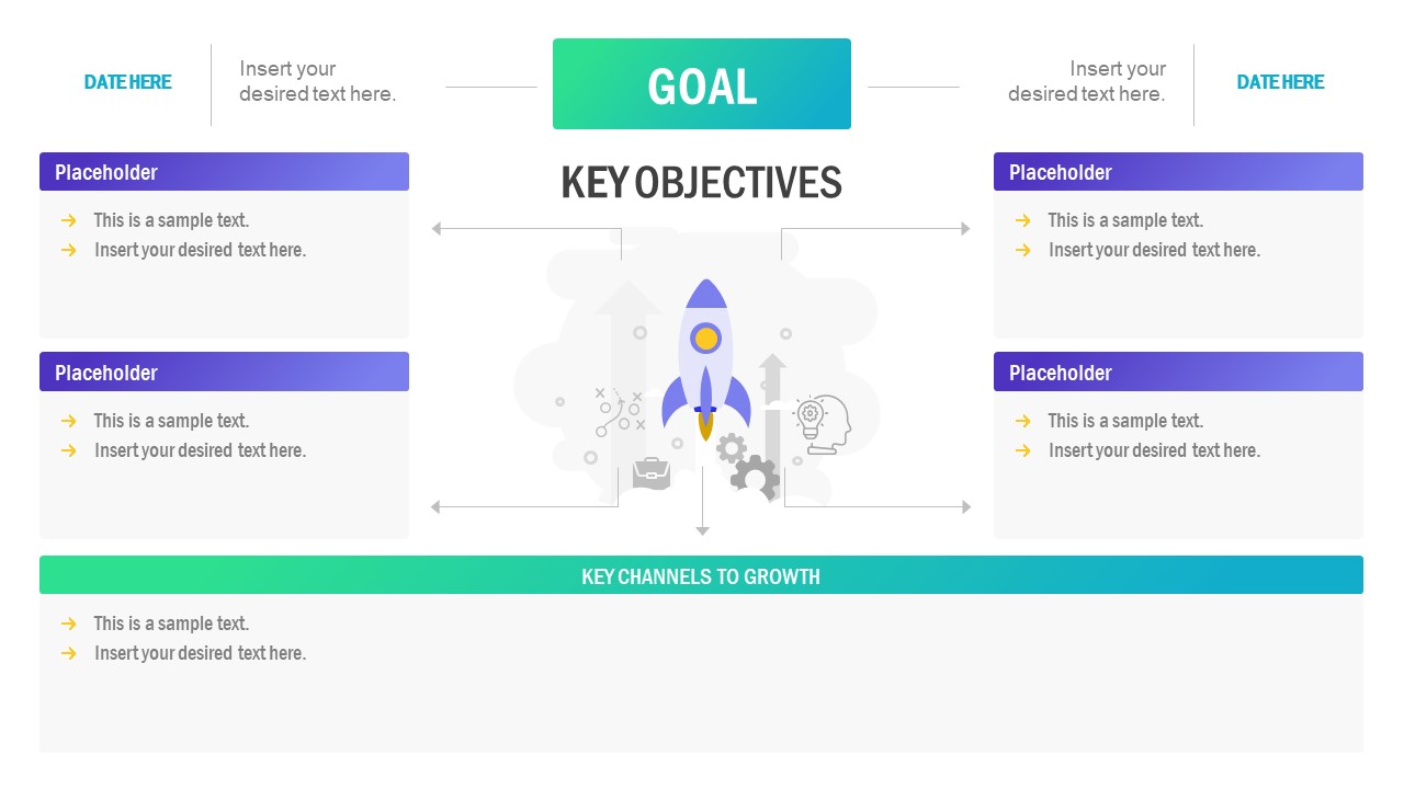 OnePage Business Plan PowerPoint Template SlideModel