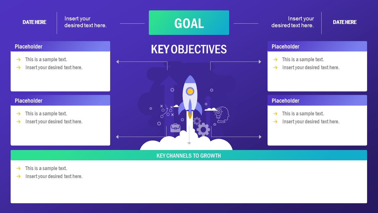 OnePage Business Plan PowerPoint Template SlideModel