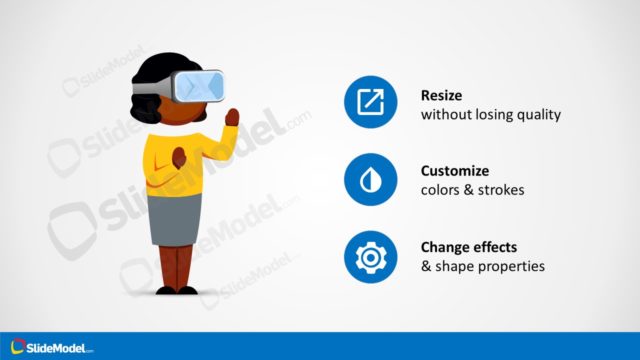 Female Cartoon Brianna PowerPoint