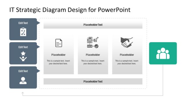 IT Strategic Diagram Design for PowerPoint