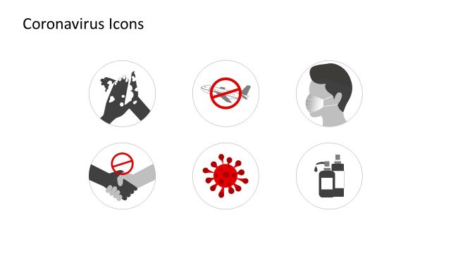 Coronavirus Icons for PowerPoint
