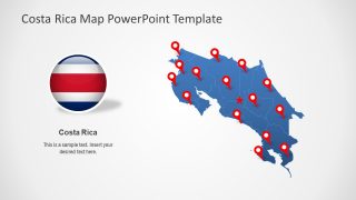 Presentation of Costa Rica Map