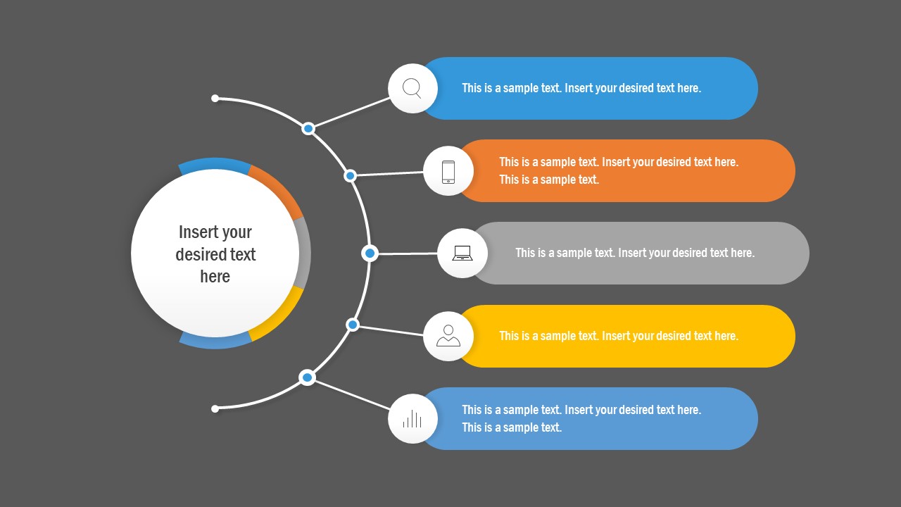 Multi Item Agenda Slide Design For Powerpoint Slidemodel Riset